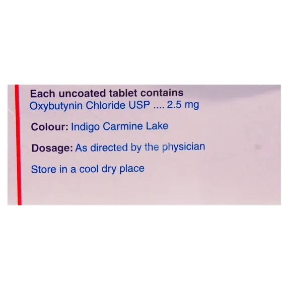 oxyspas 2.5mg tablet 10's